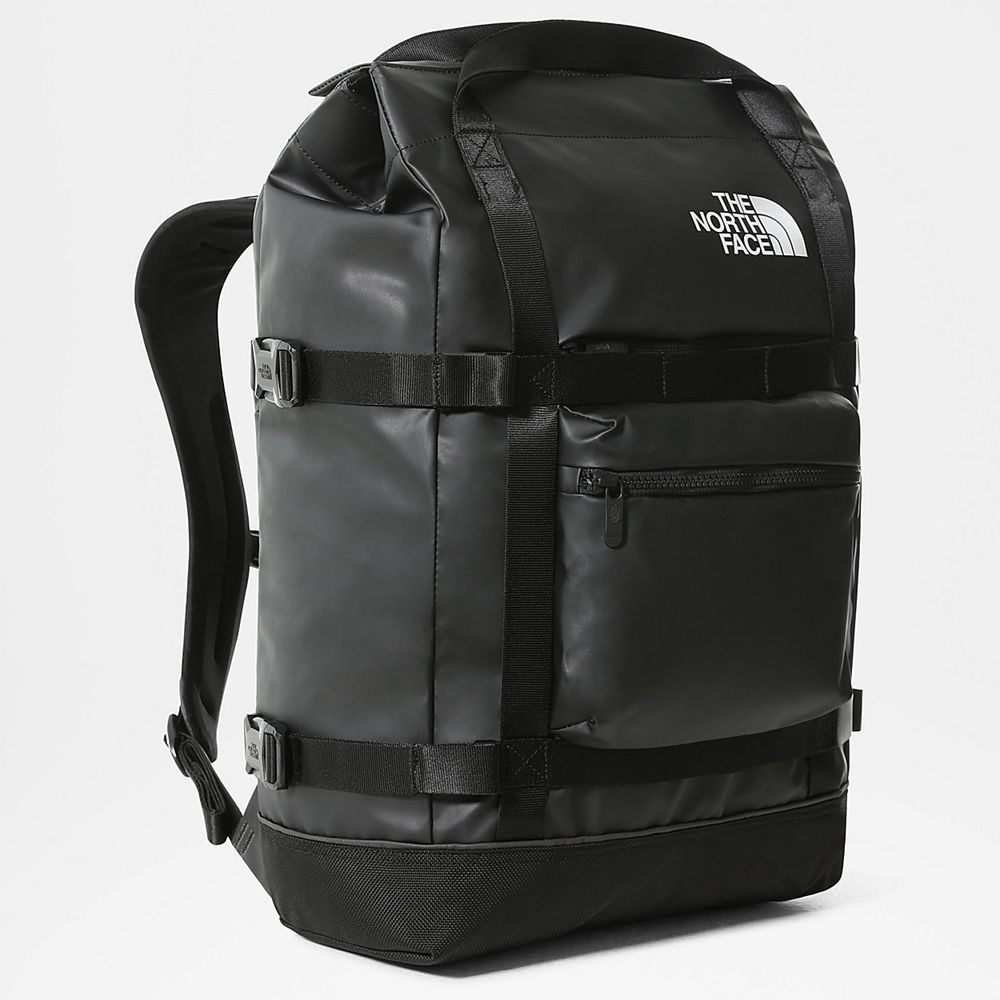 The North Face Backpacks Mens Australia - The North Face Commuter Large Black (YXD-159832)